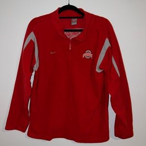 Ohio State Nike Fleece Quarter Zip